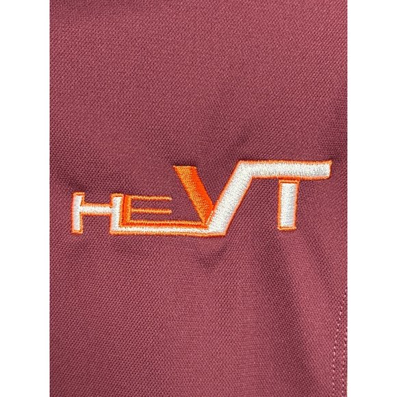 Rare Virginia Tech Hokies Mens Small ECO CAR 3 Polo - Picture 2 of 11